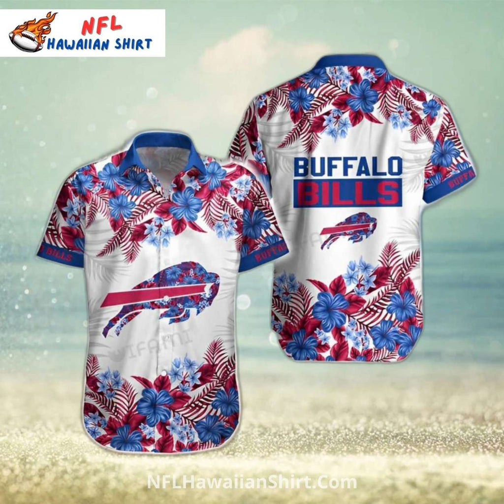 Buffalo Bills Aloha Shirt – Floral Design With Team Logo