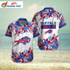 Buffalo Bills Aloha Shirt – Floral Design With Team Logo