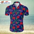 Buffalo Bills Aloha Shirt – Red Hibiscus Tropical Design