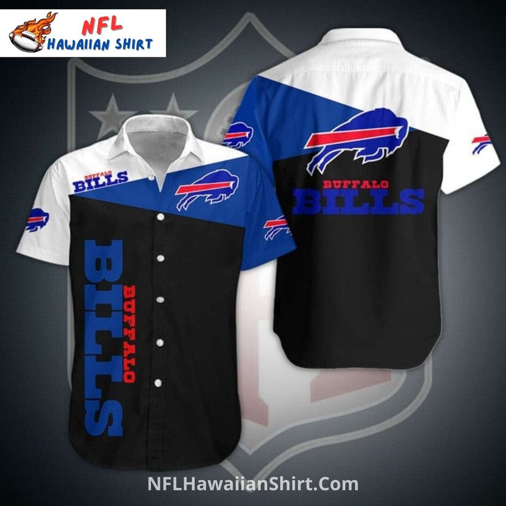 Buffalo Bills Aloha Shirt – Striped Red And Blue Design