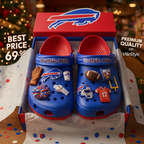 Buffalo Bills Croc Charms