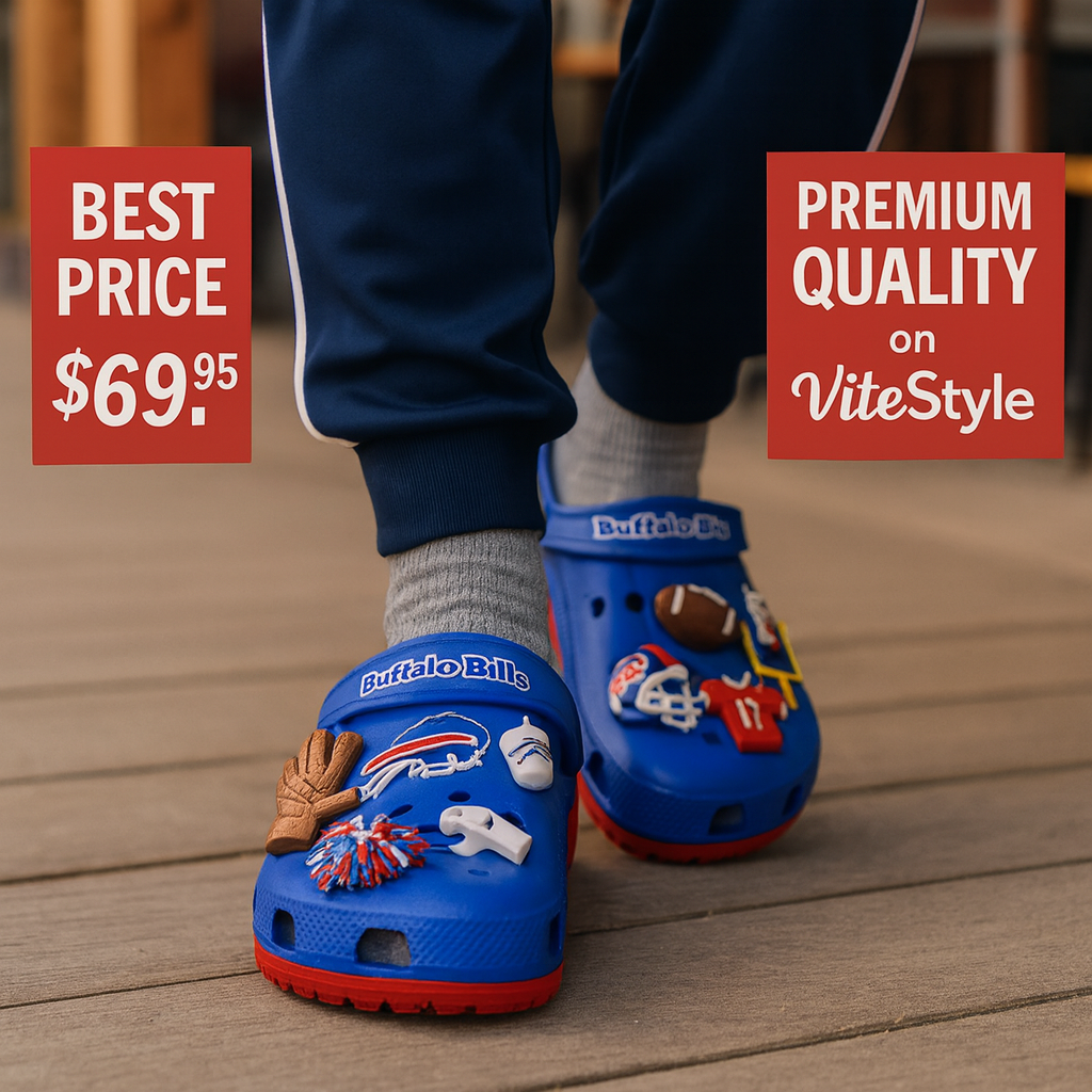 Buffalo Bills Croc Charms