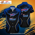 Buffalo Bills Hawaiian Shirt – Dark Blue Tech Graphics