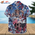 Buffalo Bills Hawaiian Shirt – Skull And Warrior Design