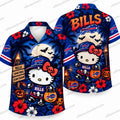 Buffalo Bills Hello Kitty Halloween Hawaiian Shirt