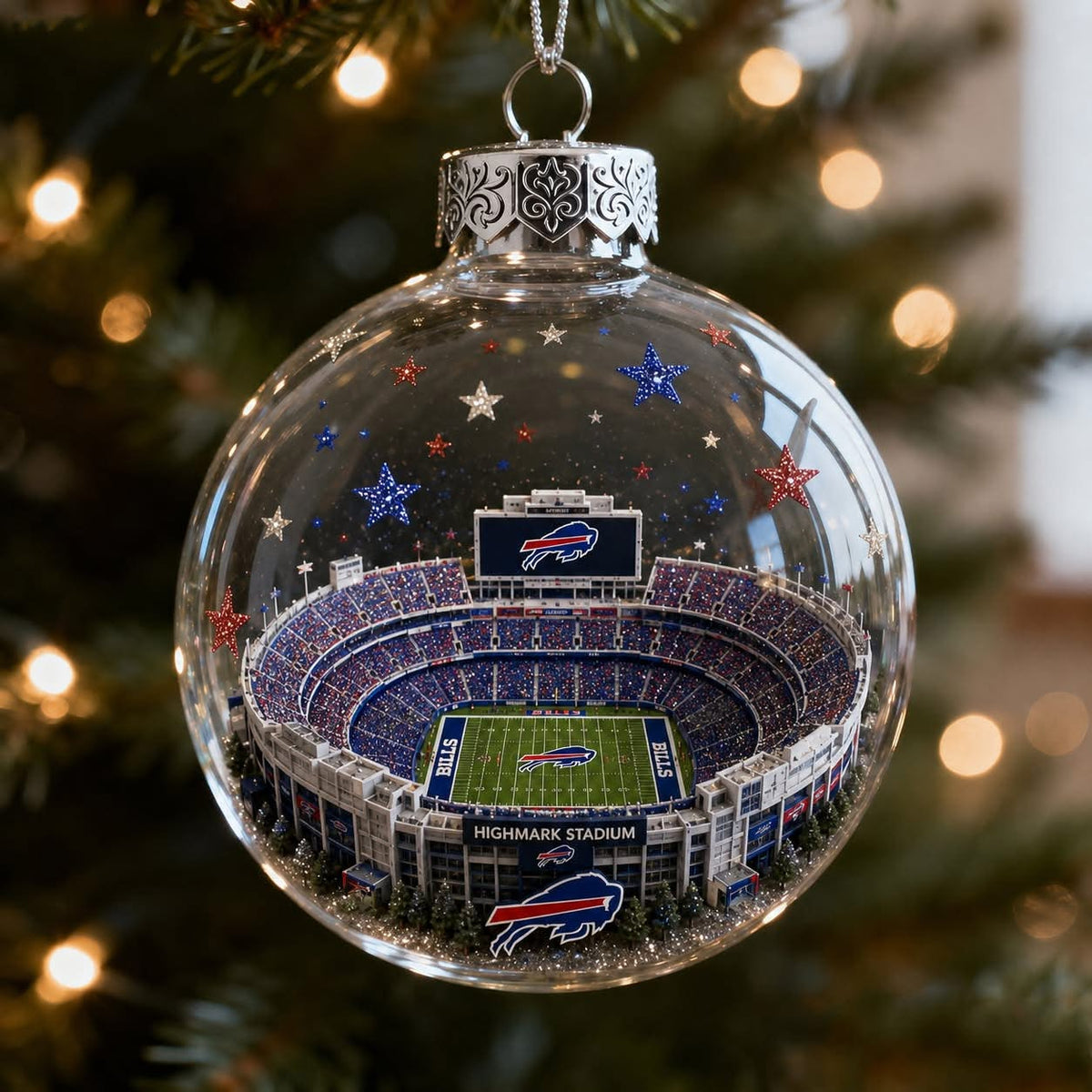 Buffalo Bills’ Highmark Stadium Christmas Ornament