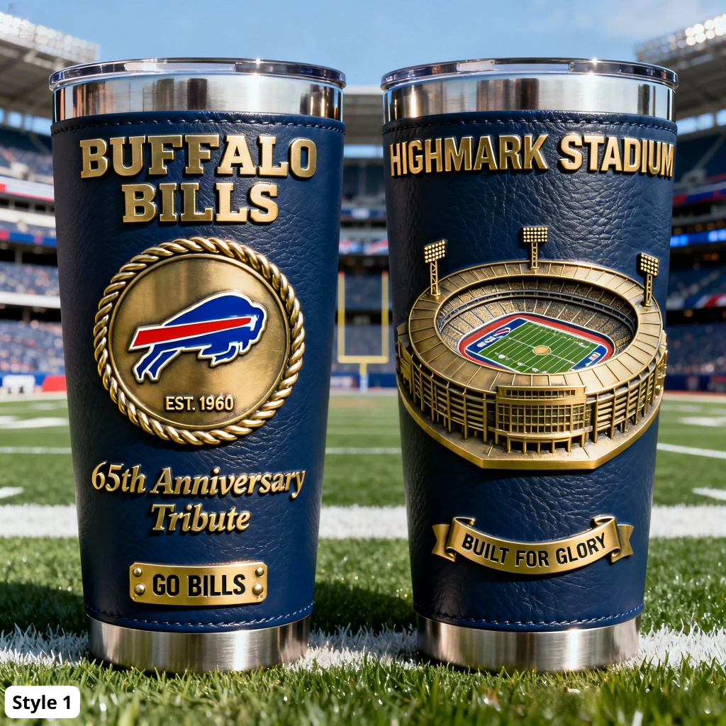 HOT Buffalo Bills Highmark Stadium Tumbler