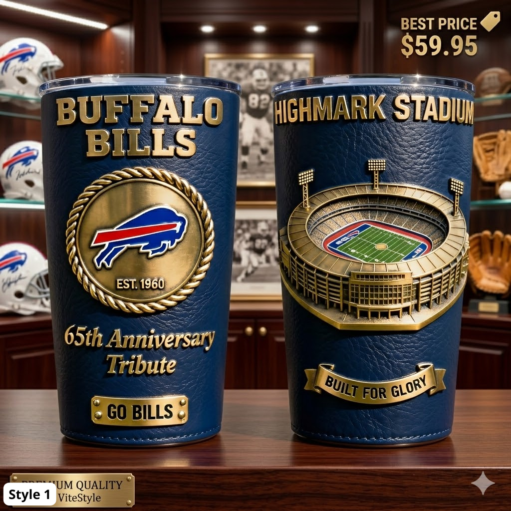 HOT Buffalo Bills Highmark Stadium Tumbler
