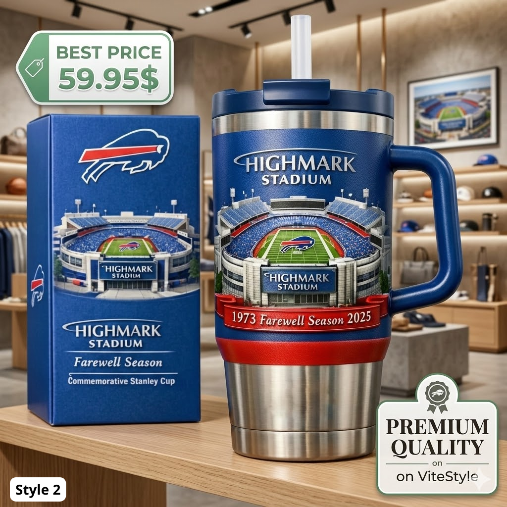 HOT Buffalo Bills Highmark Stadium Tumbler
