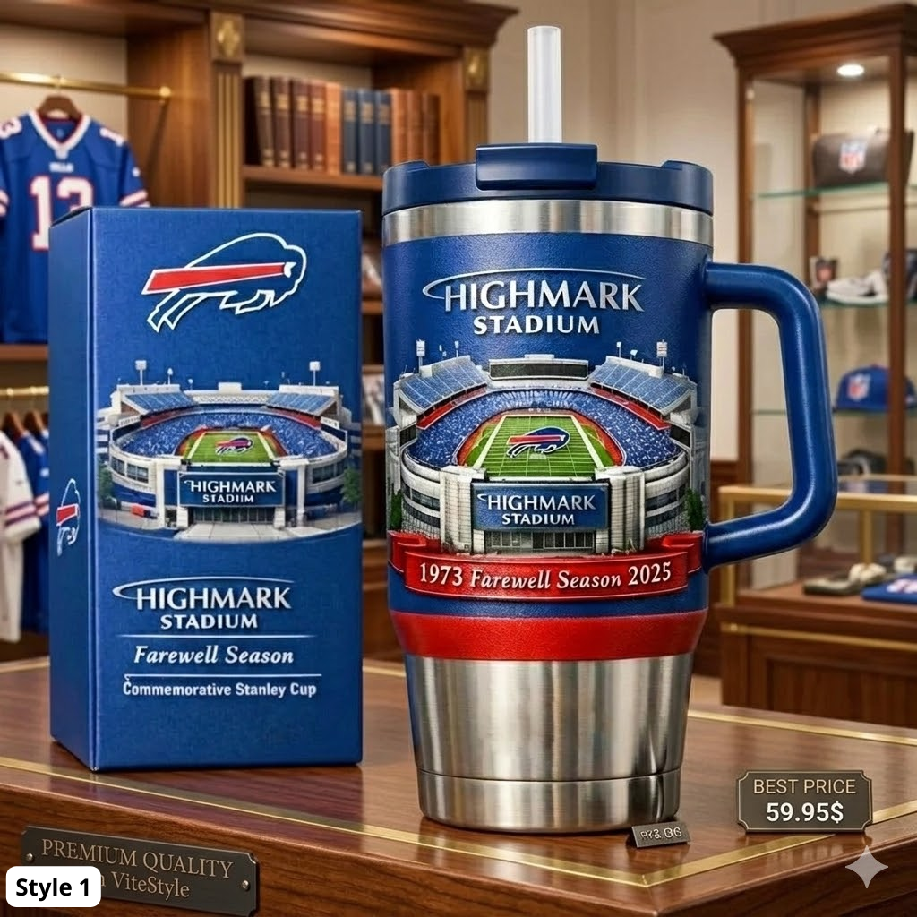 HOT Buffalo Bills Highmark Stadium Tumbler