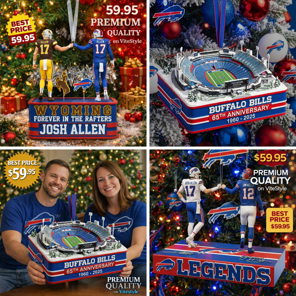 Buffalo Bills Legends Quarterback Ornament