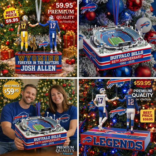 Buffalo Bills Legends Quarterback Ornament