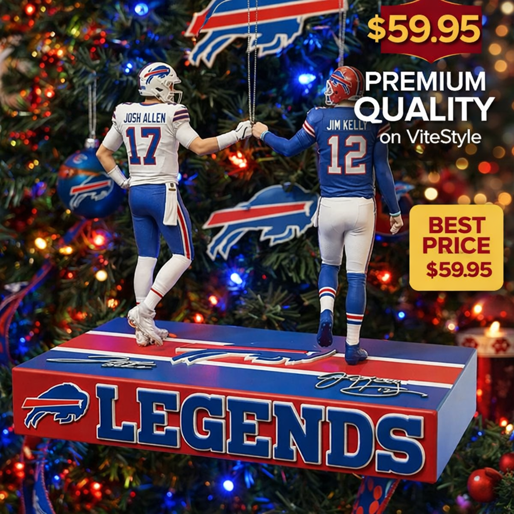 Buffalo Bills Legends Quarterback Ornament