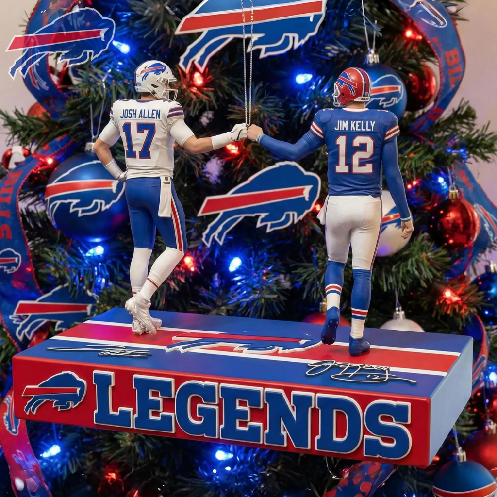 Buffalo Bills Legends Quarterback Ornament
