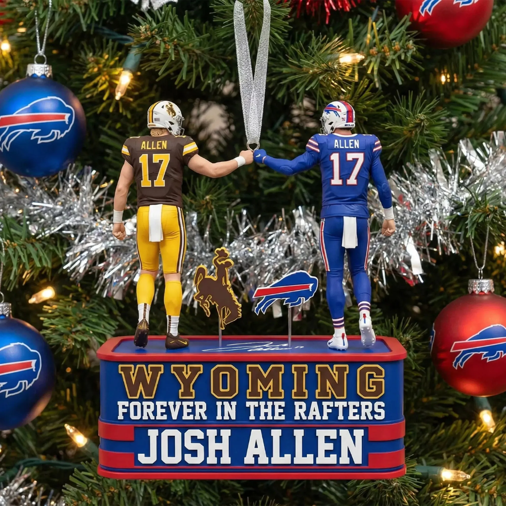 Buffalo Bills Legends Quarterback Ornament