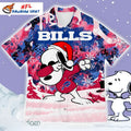 Buffalo Bills Snoopy Holiday Dab Hawaiian Shirt