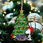 Buffalo Bills Snoopy Peanuts Custom Christmas Ornament Xmas Tree Decorations