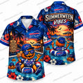Buffalo Bills Summerween Pool Party Halloween Hawaiian Shirt