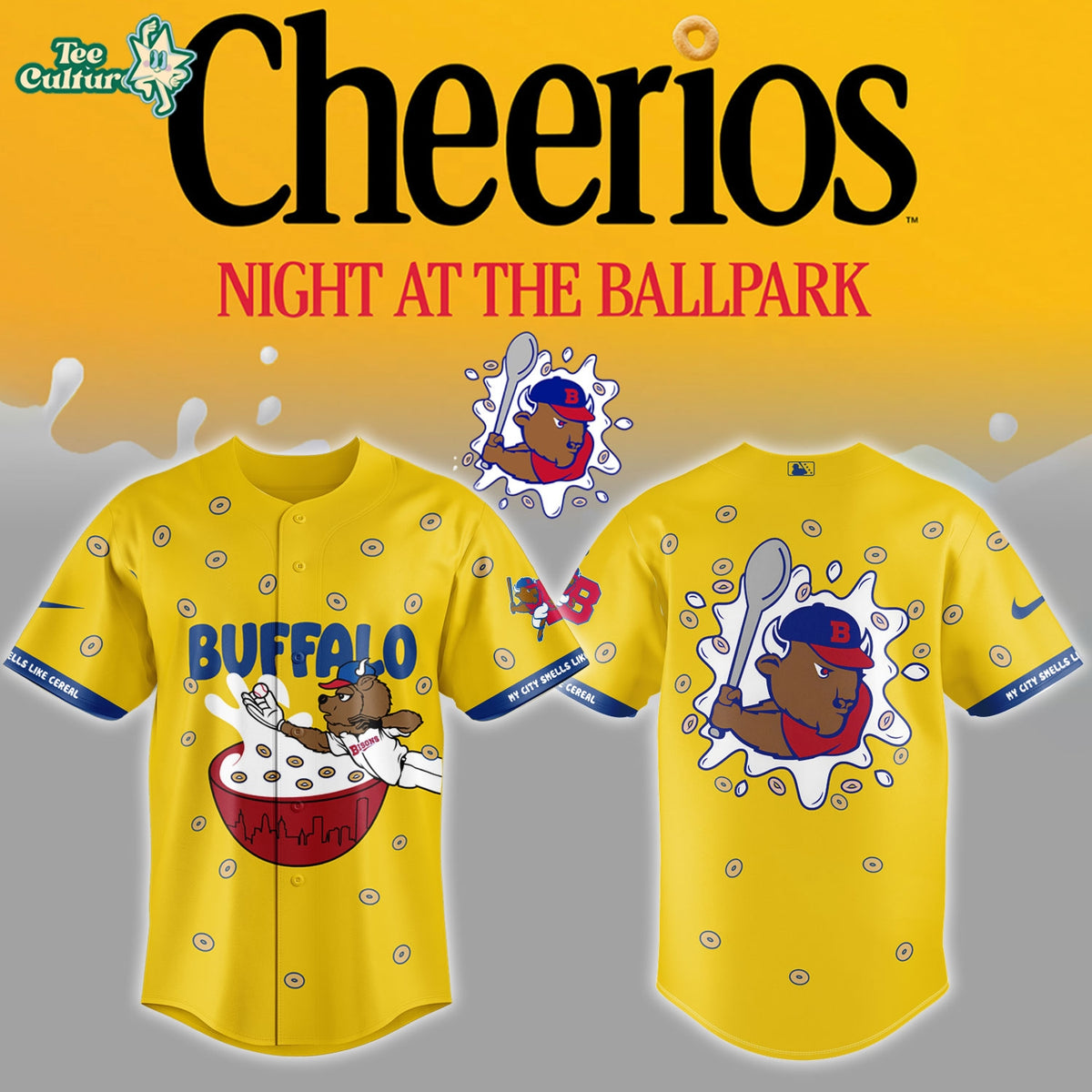 Buffalo Bisons Limited Baseball Jersey Nn