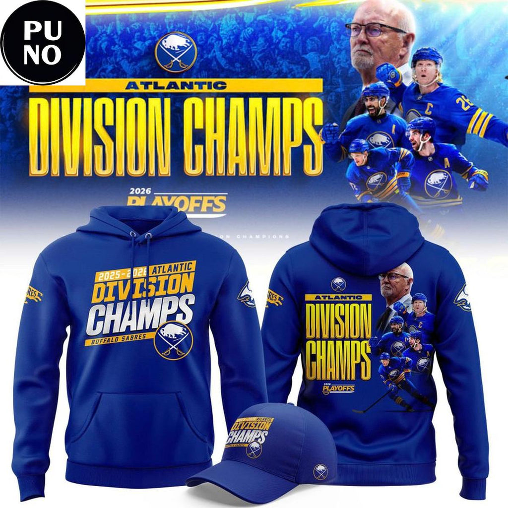 Buffalo Sabres Atlantic Division Champions 2026 Playoff Hoodie T-Shirt