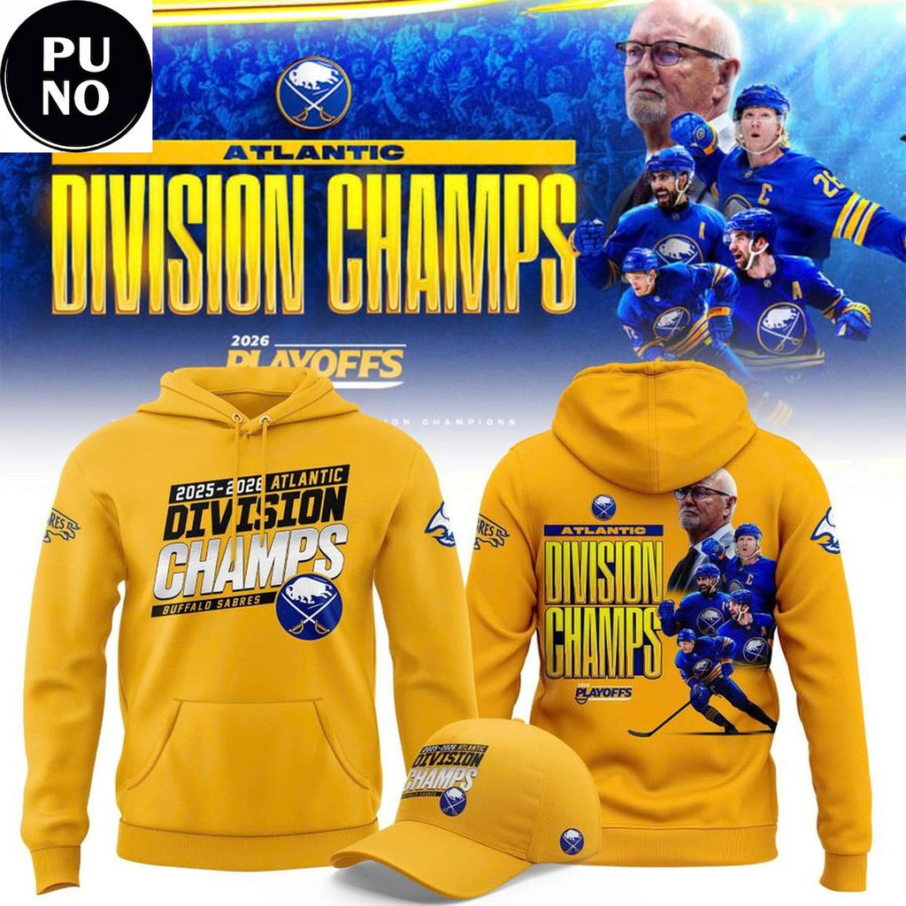 Buffalo Sabres Atlantic Division Champions 2026 Playoff Hoodie T-Shirt