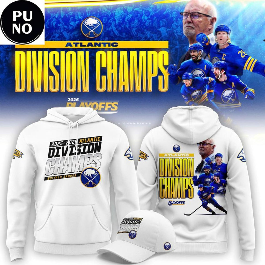 Buffalo Sabres Atlantic Division Champions 2026 Playoff Hoodie T-Shirt