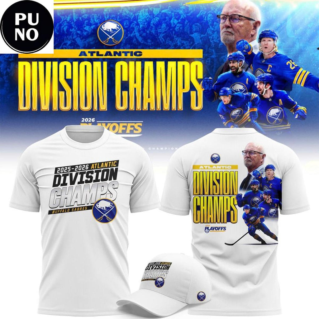 Buffalo Sabres Atlantic Division Champions 2026 Playoff Hoodie T-Shirt