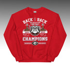 Bulldogs Back 2 Back SEC 2025 Champions Shirt