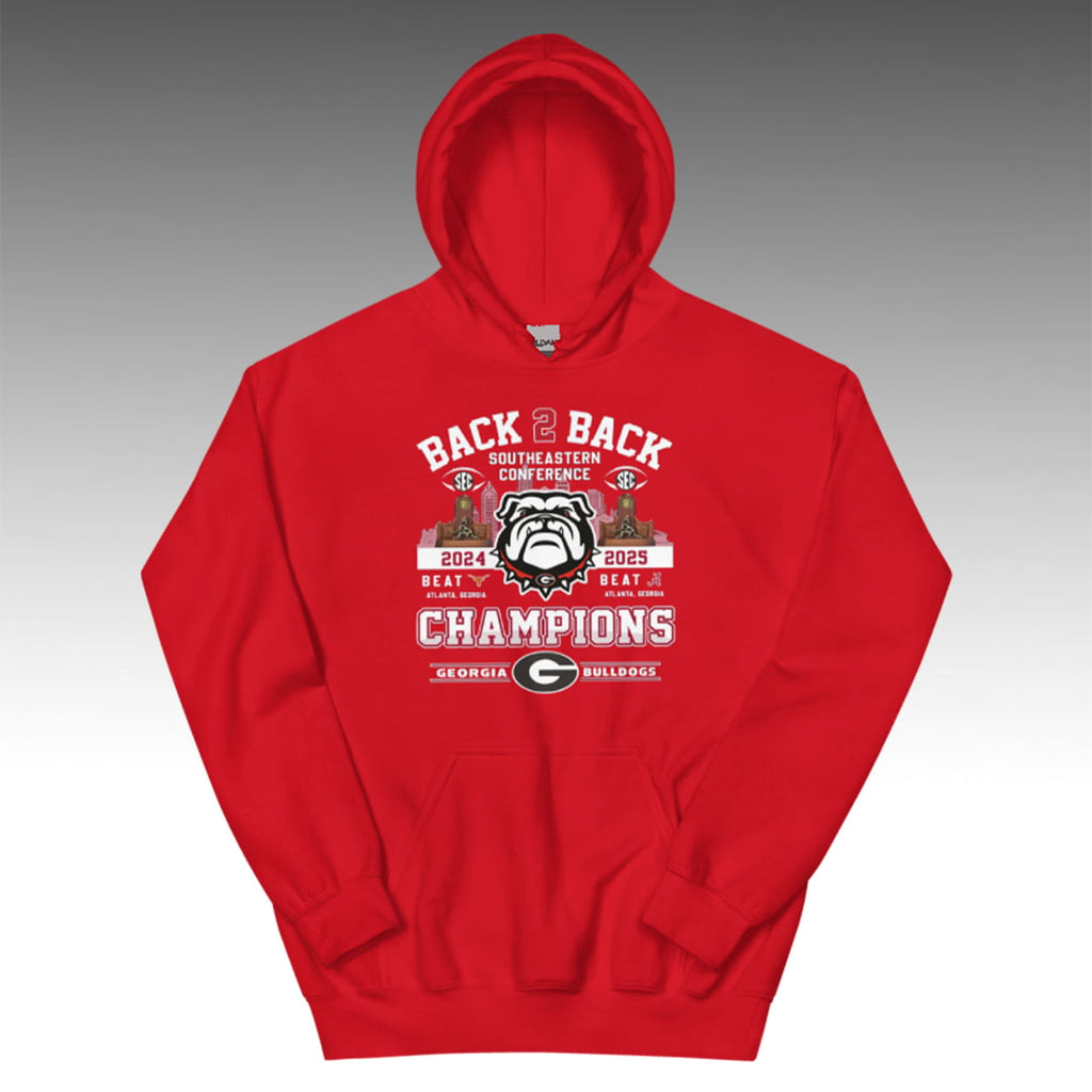 Bulldogs Back 2 Back SEC 2025 Champions Shirt