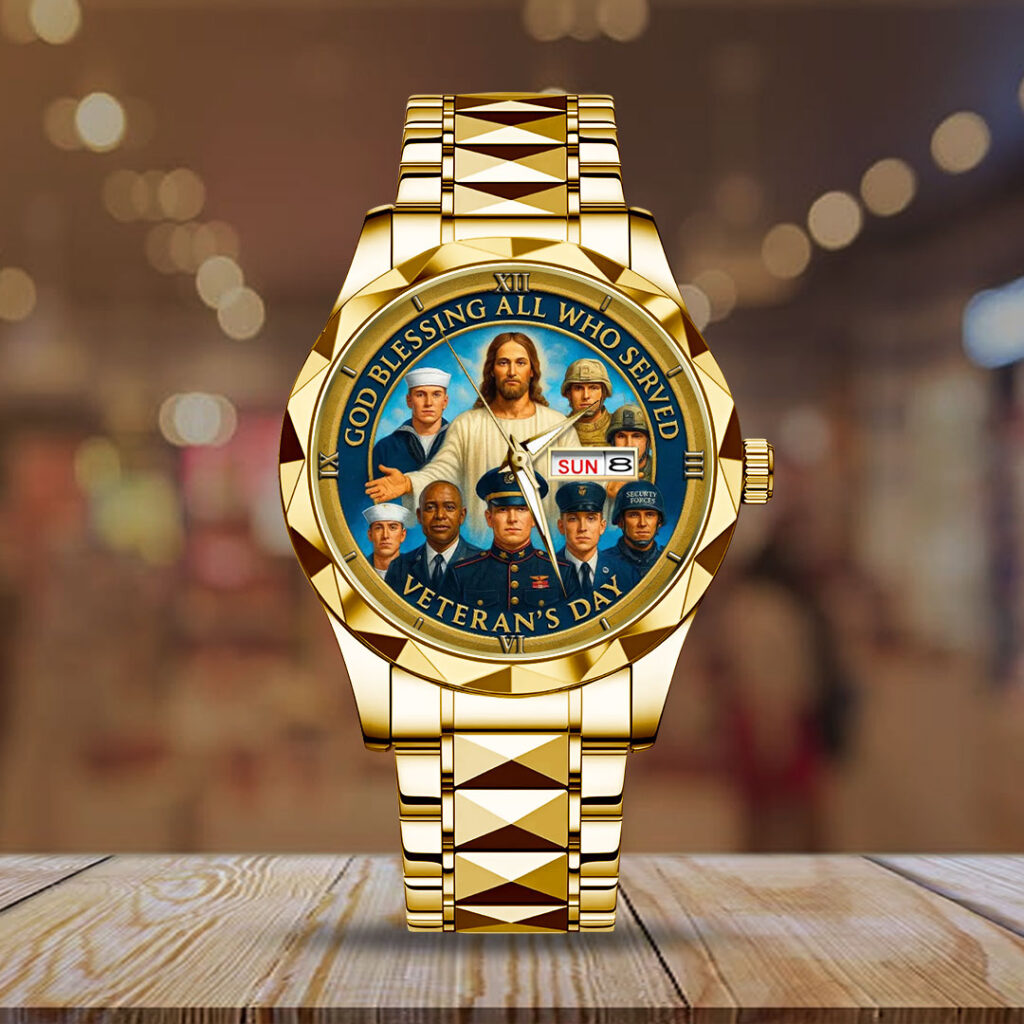 Christian x Veterans Day Alloy Luxury Quartz Watch - TMTHU1173