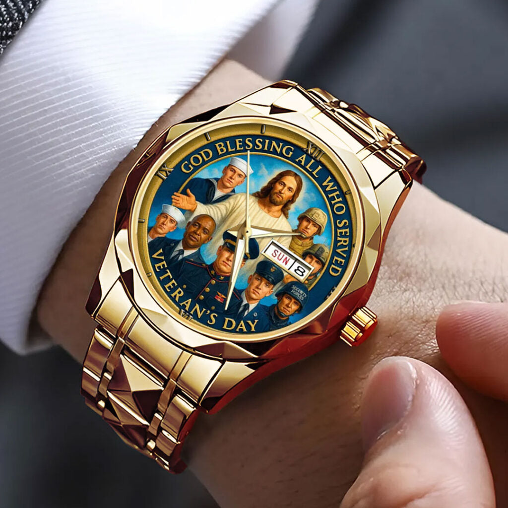 Christian x Veterans Day Alloy Luxury Quartz Watch - TMTHU1173