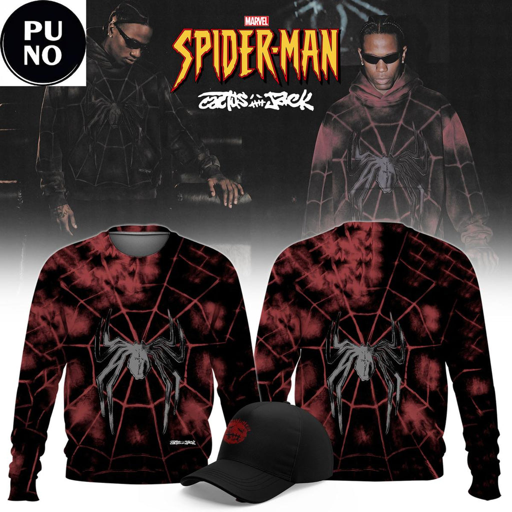 Cactus Jack x Spider-Man 2026 Brand New Day Hoodie T-Shirt