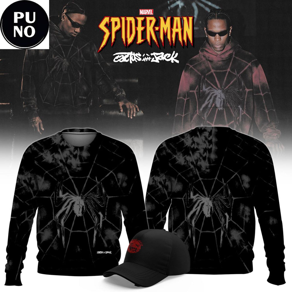 Cactus Jack x Spider-Man 2026 Brand New Day Hoodie T-Shirt
