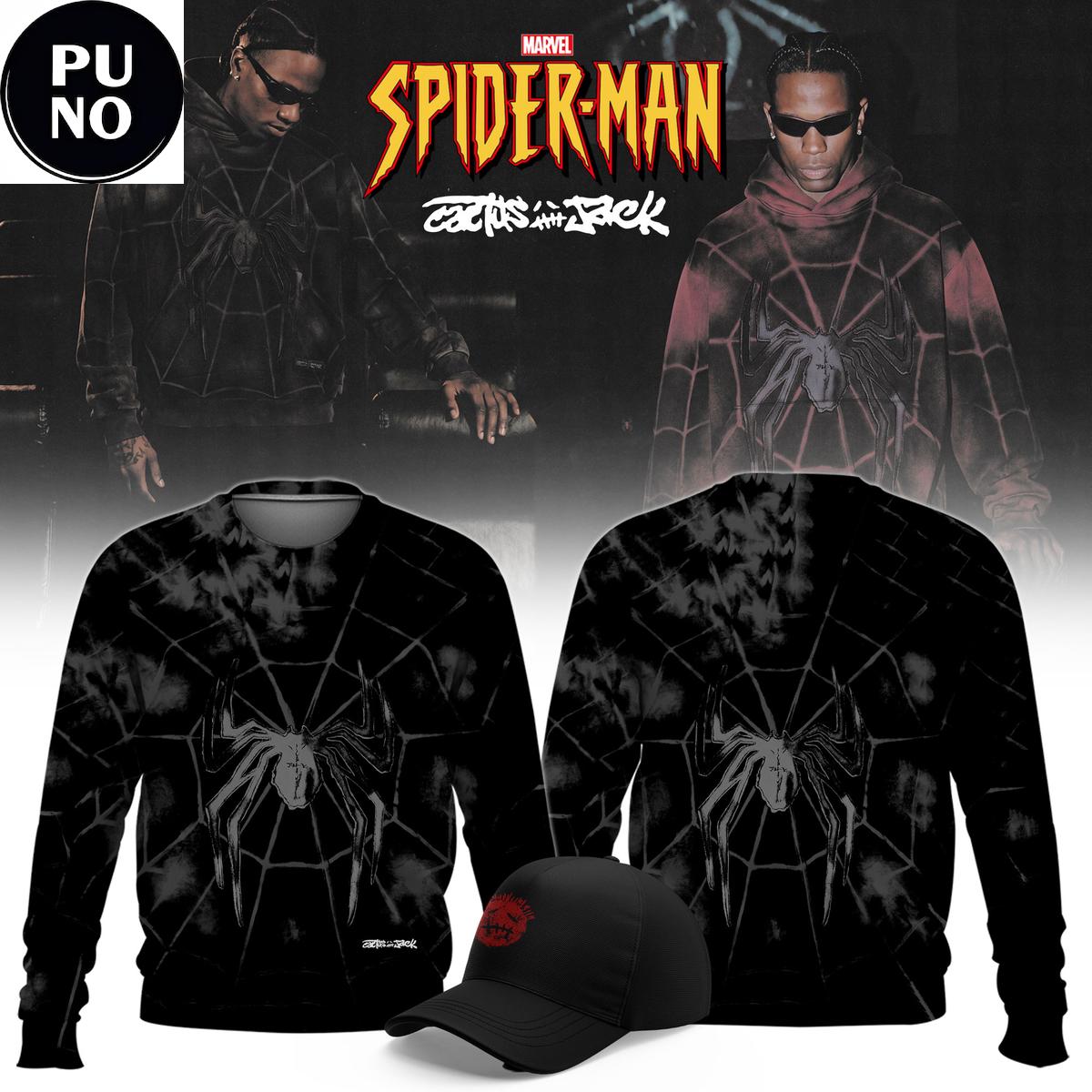 Cactus Jack x Spider-Man 2026 Brand New Day Hoodie T-Shirt