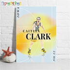 Caitlin Clark 40 Point Triple Double In An NCAA Tourney Game Poster Canvas