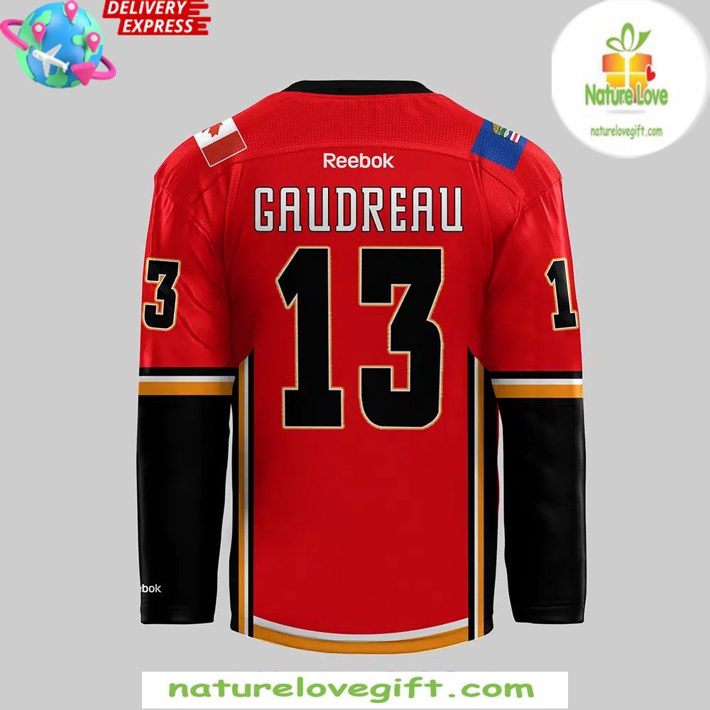 Calgary Flames 2026 Red Jersey Hockey Fan Apparel