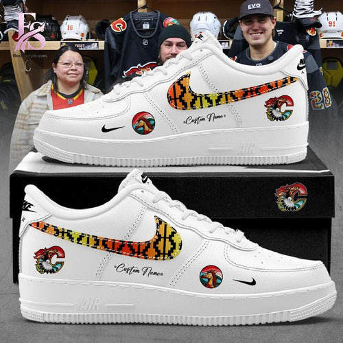 Calgary Flames Indigenous Celebration 2026 Air Force Shoes