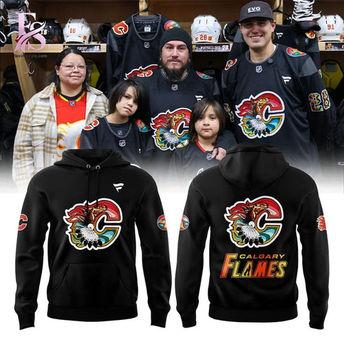 Calgary Flames Indigenous Celebration 2026 Hoodie