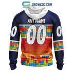 Calgary Flames NHL Special Autism Awareness Design Hoodie T Shirt