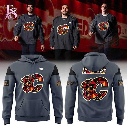 Calgary Flames Our Black History Month 2026 Hoodie