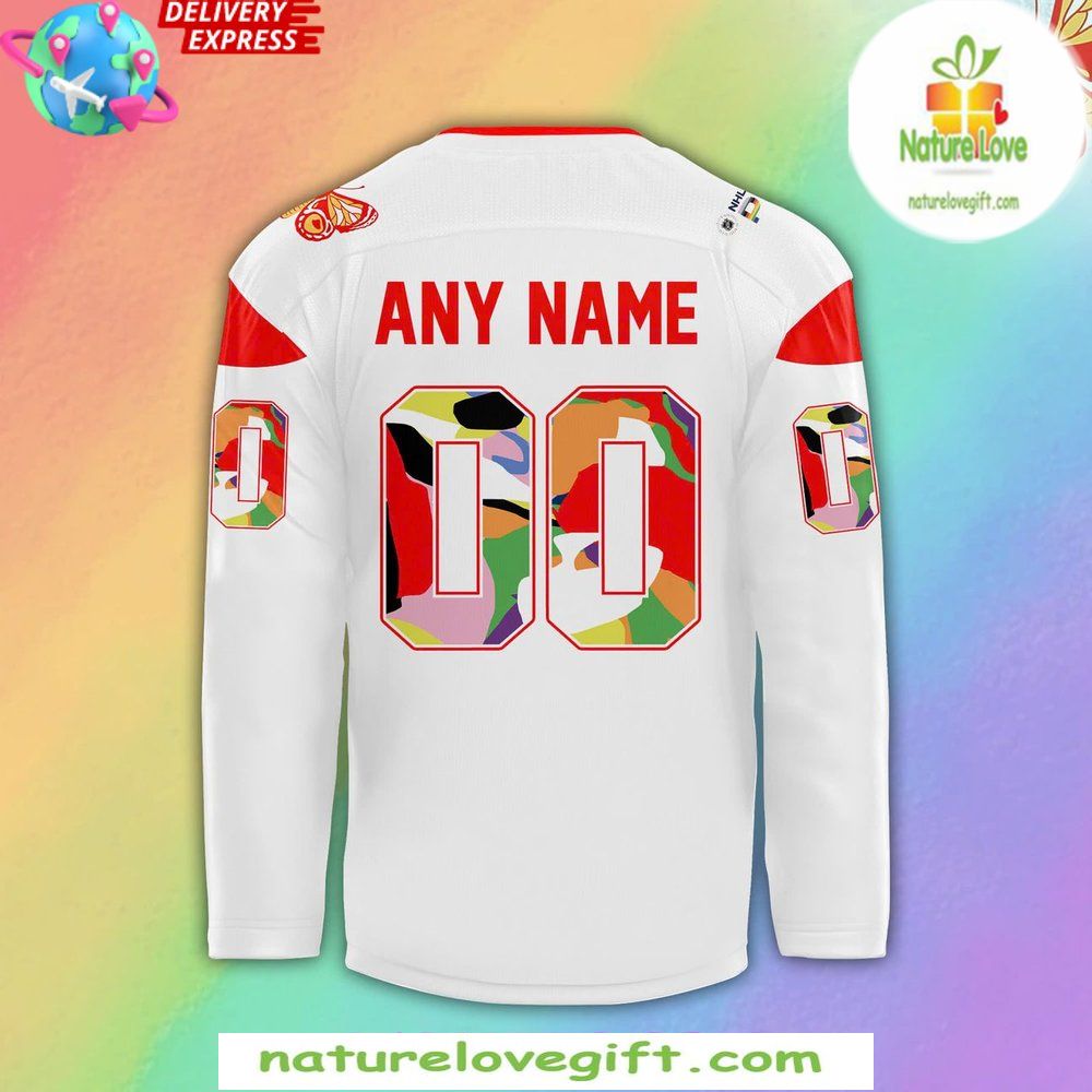 Calgary Flames 2026 Pride Night Jersey NHL Hockey