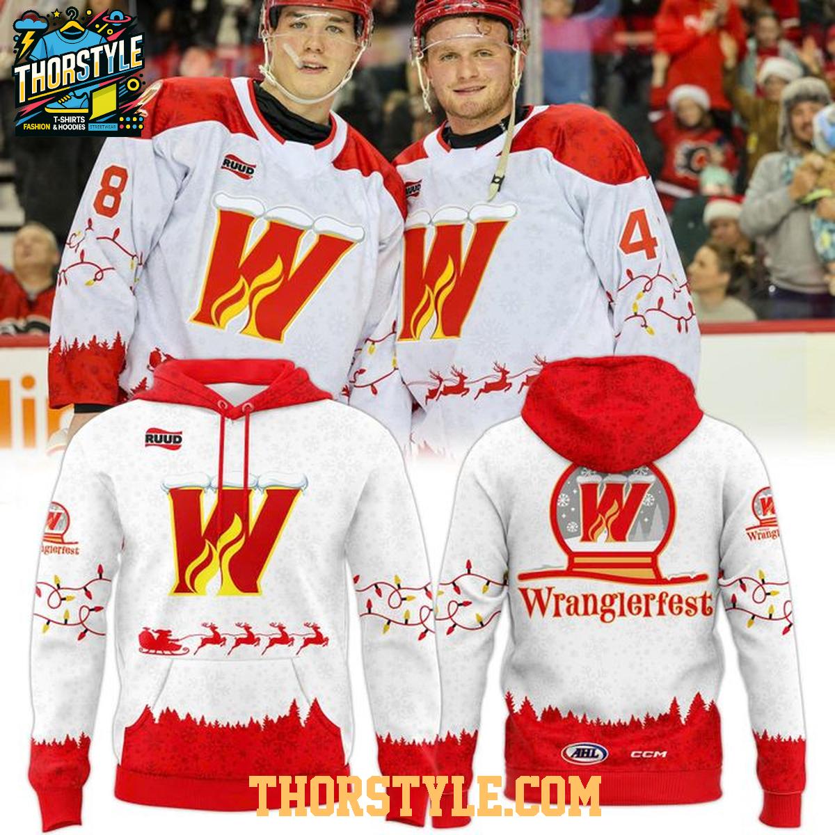 Calgary Wranglers Winter Wranglerfest Victory 2025 Hoodie T-Shirt