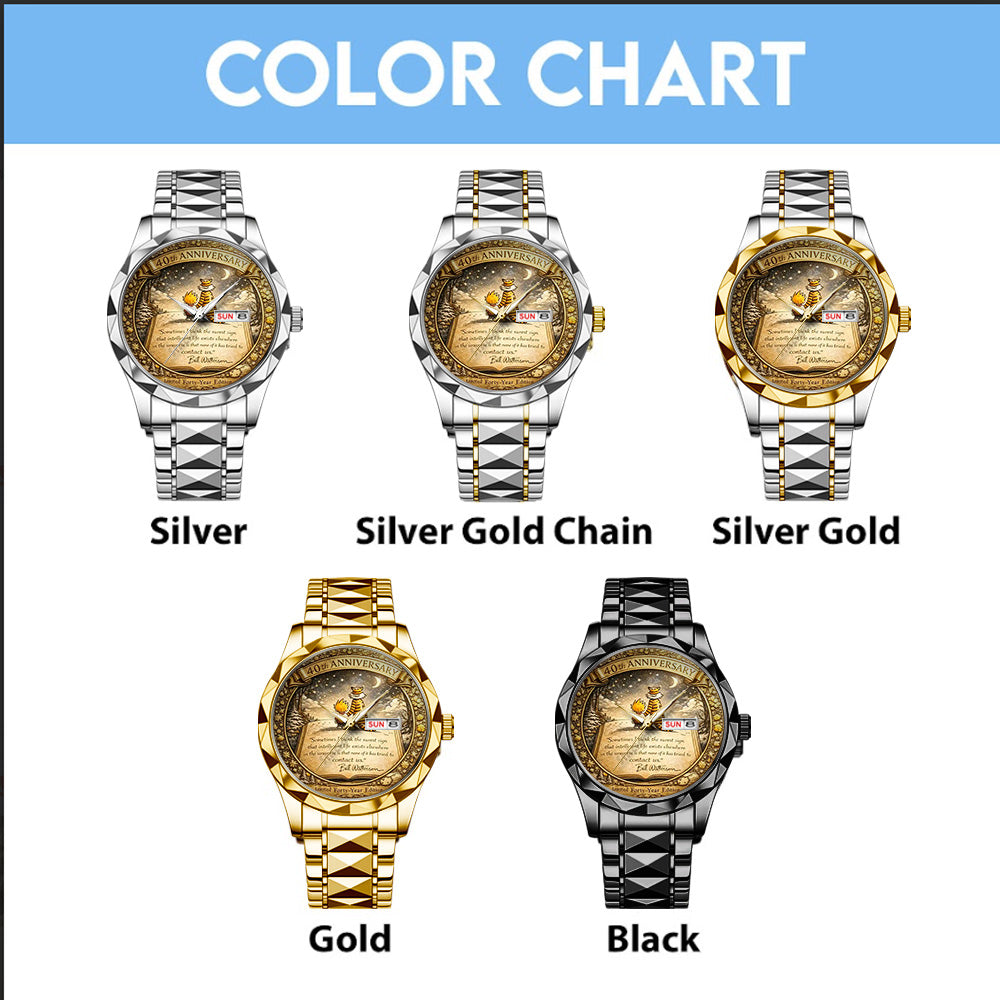 Calvin & Hobbes 40th Anniversary Alloy Luxury Quartz Watch - TANTN20179