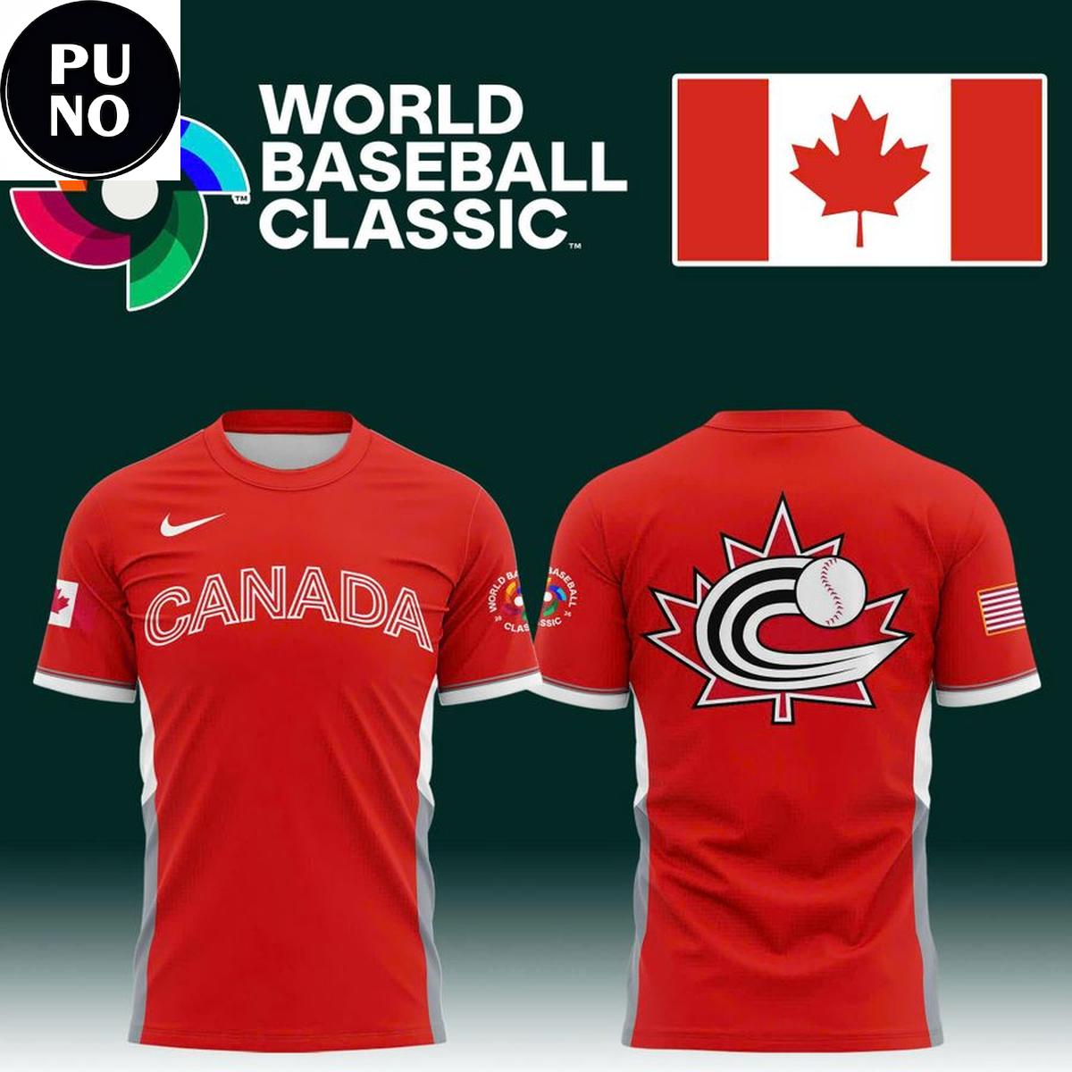 Canada National Baseball Team 2026 World Baseball Classic Hoodie T-Shirt