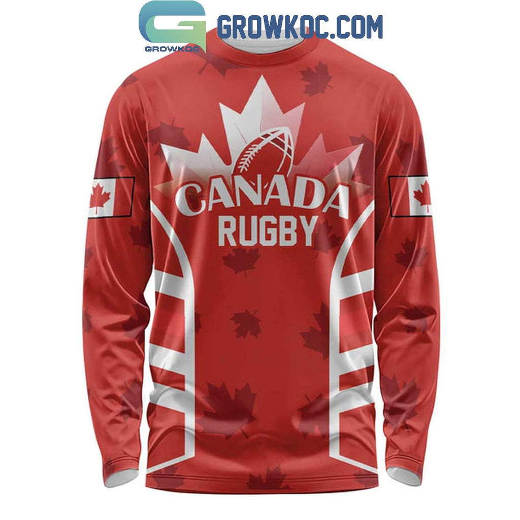 Canada Rugby National Team Personalized Hoodie T-Shirt