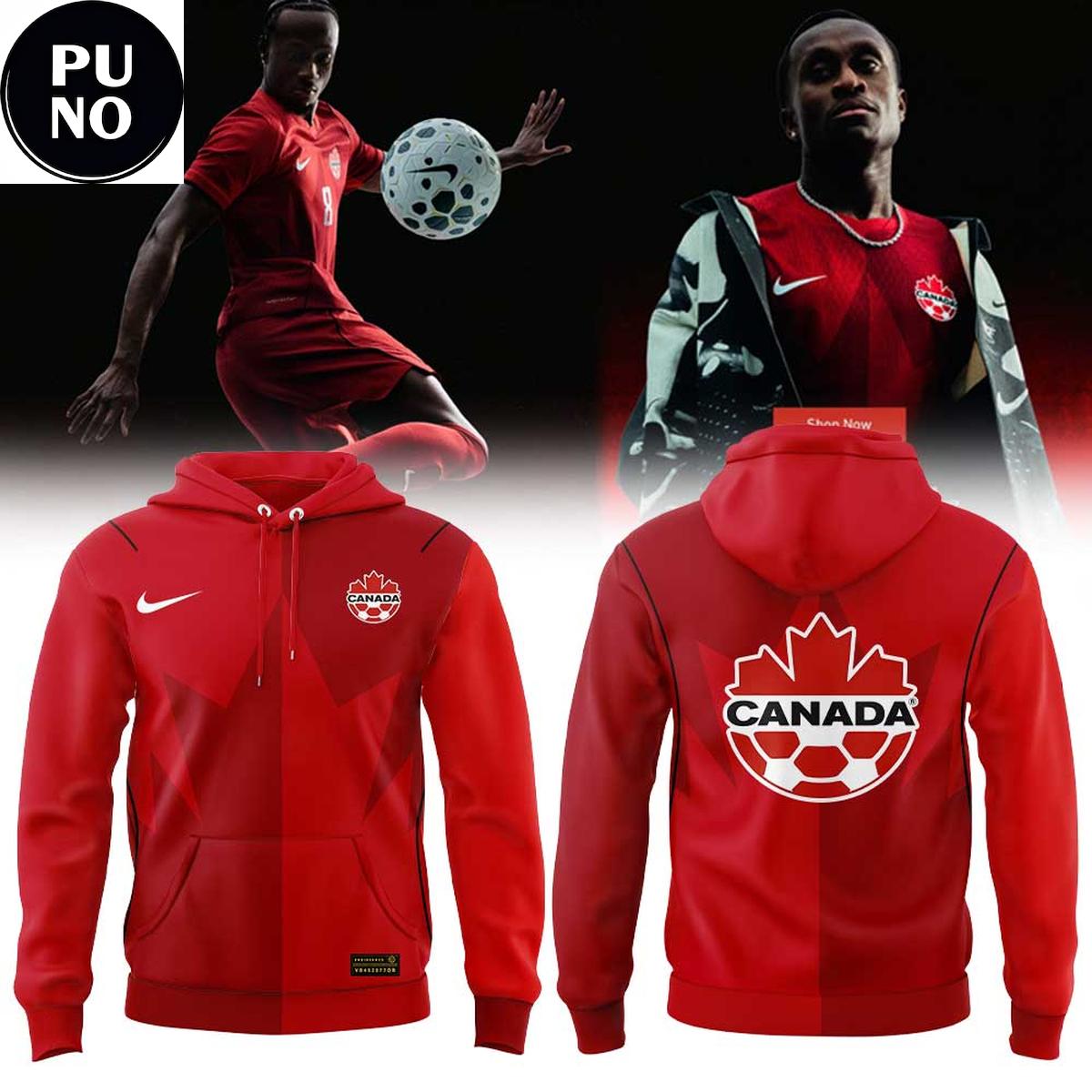 Canada Soccer 2026 World Cup New Look Hoodie T-Shirt