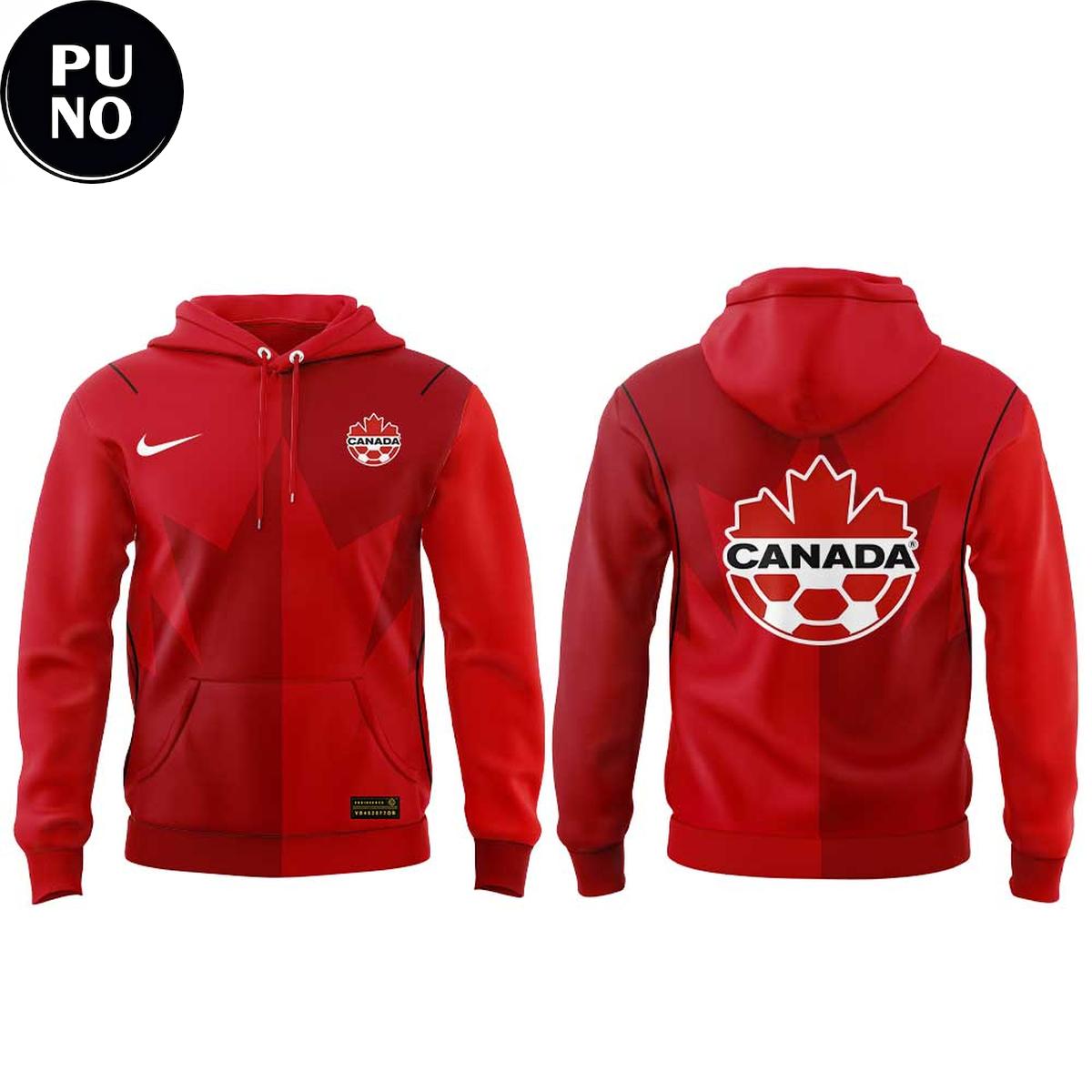 Canada Soccer 2026 World Cup New Look Hoodie T-Shirt