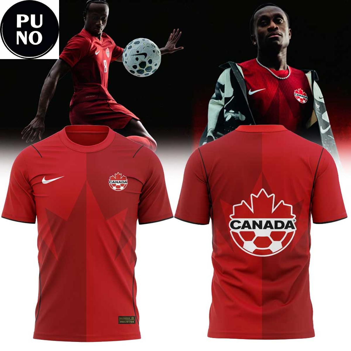 Canada Soccer 2026 World Cup New Look Hoodie T-Shirt