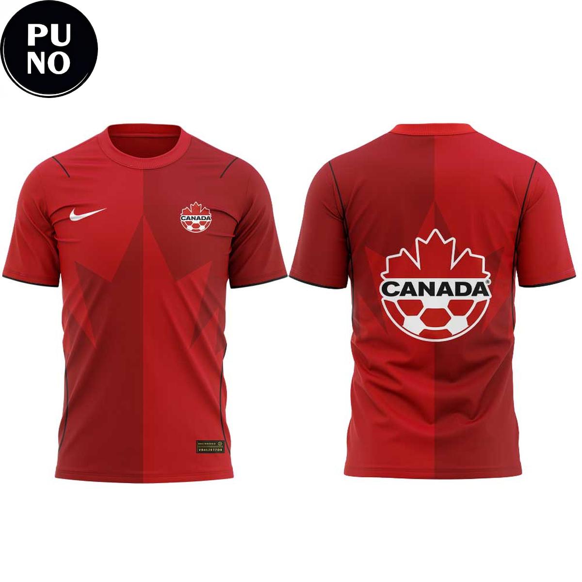 Canada Soccer 2026 World Cup New Look Hoodie T-Shirt