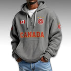 Canada World Cup 2026 Waffle Quarter Zip Hoodie